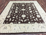 Pakistani Rug Hand Knotted Oriental Rug Large Peshawar Oriental Rug 8'1X10'