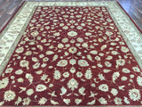 Pakistani Rug Hand Knotted Oriental Rug Large Peshawar Oriental Rug 8'9X11'5