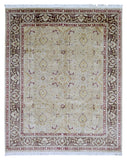 Pakistani Rug Hand Knotted Oriental Rug Large Tabriz Oriental Rug 8'X10'