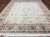 Pakistani Rug Hand Knotted Oriental Rug Large Tabriz Oriental Rug 8'X10'