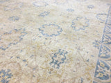 Pakistani Rug Hand Knotted Oriental Rug Large Very Fine Oriental Peshawar with Silk Rug 9'10 x 13'10