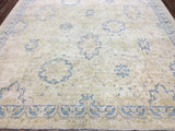 Pakistani Rug Hand Knotted Oriental Rug Large Very Fine Oriental Peshawar with Silk Rug 9'10 x 13'10