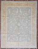 Pakistani Rug Hand Knotted Oriental Rug Large Very Fine Peshawar Oriental Rug 9' x 11'7