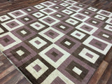 Pakistani Rug Hand Knotted Oriental Rug Pakistan Gabbeh Vaulted Oriental Area Rug 8'3 x 9'10