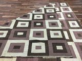 Pakistani Rug Hand Knotted Oriental Rug Pakistan Gabbeh Vaulted Oriental Area Rug 8'3 x 9'10