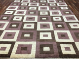 Pakistani Rug Hand Knotted Oriental Rug Pakistan Gabbeh Vaulted Oriental Area Rug 8'3 x 9'10