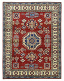 Pakistani Rug Hand Knotted Oriental Rug Pakistan Kazak Area Rug 5'X6'7