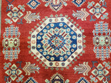 Pakistani Rug Hand Knotted Oriental Rug Pakistan Kazak Area Rug 5'X6'7