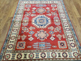 Pakistani Rug Hand Knotted Oriental Rug Pakistan Kazak Area Rug 5'X6'7