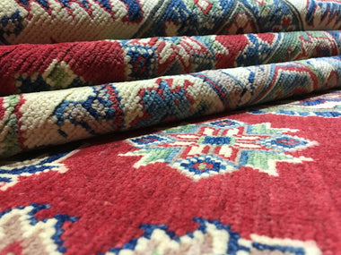Very Fine Oriental Kazak Area Rug 8'2x10'1