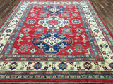 Pakistani Rug Hand Knotted Oriental Rug Pakistan Kazak Oriental Rug 8'X9'8