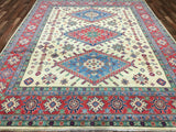 Pakistani Rug Hand Knotted Oriental Rug Pakistan Kazak Oriental Rug 8'x9'9