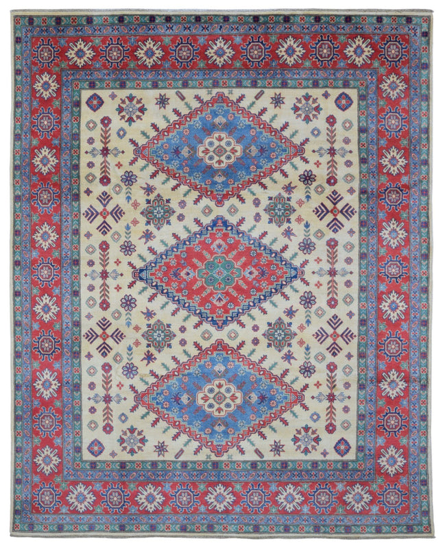 Pakistani Rug Hand Knotted Oriental Rug Pakistan Kazak Oriental Rug 8'x9'9