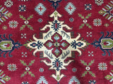 Pakistani Rug Hand Knotted Oriental Rug Pakistan Kazak Round Rug 7'10x7'10