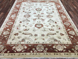 Pakistani Rug Hand Knotted Oriental Rug Pakistan Peshawar Large Rug 7'10X10'2