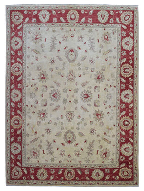 Pakistani Rug Hand Knotted Oriental Rug Pakistan Peshawar Large Rug 8'9X12