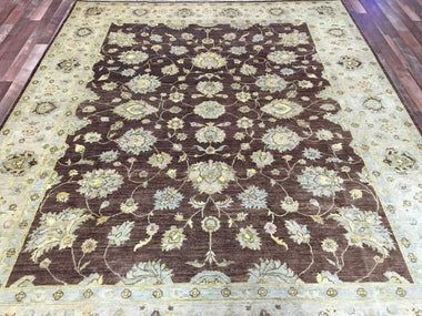 Pakistani Rug Hand Knotted Oriental Rug Pakistan Peshawar Large Rug 8'X10'