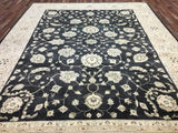 Pakistani Rug Hand Knotted Oriental Rug Pakistan Peshawar Large Rug 9'1x11'9