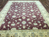 Pakistani Rug Hand Knotted Oriental Rug Pakistan Peshawar Large Rug 9'X11'4