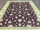 Pakistani Rug Hand Knotted Oriental Rug Pakistan Peshawar Large Rug 9'X11'4