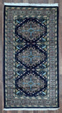 Royal Bukhara With Silk Oriental Rug 3'2X5'10