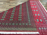 Pakistani Rug Hand Knotted Oriental Rug Royal Pakistan Bukhara Area Rug 8'2x10'