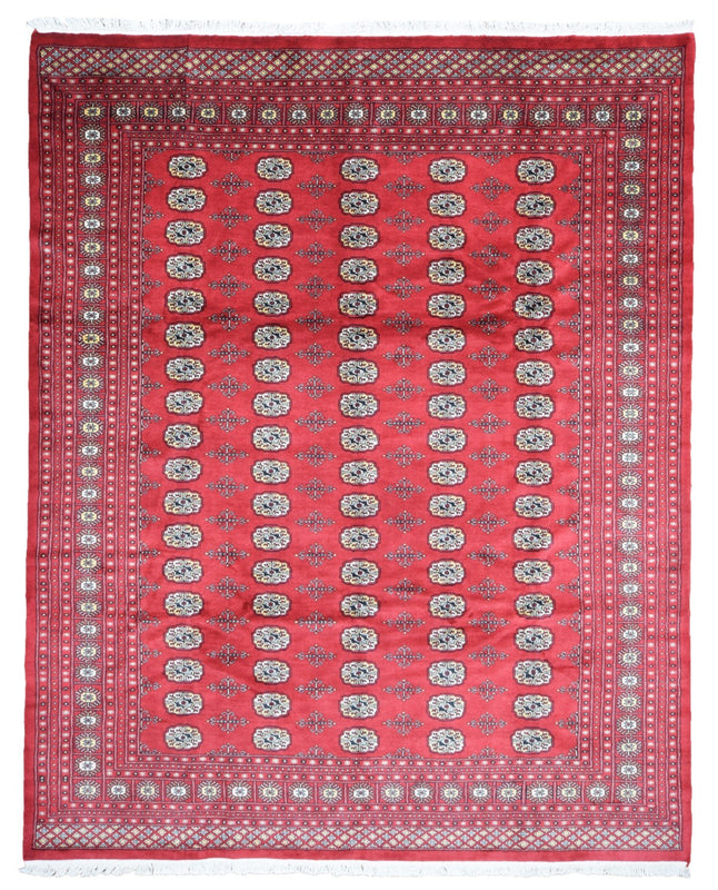 Pakistani Rug Hand Knotted Oriental Rug Royal Pakistan Bukhara Area Rug 8'2x10'