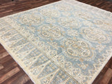 Pakistani Rug Hand Knotted Oriental Rug Semi-Antique Fine Pakistan Peshawar Area Rug 7'10x10'1