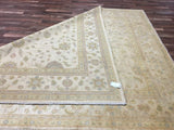 Pakistani Rug Hand Knotted Oriental Rug Semi-Antique Fine Venetian Peshawar Rug 8' x 10'