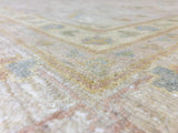 Pakistani Rug Hand Knotted Oriental Rug Semi-Antique Fine Venetian Peshawar Rug 8' x 10'