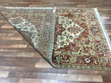 Pakistani Rug Hand Knotted Oriental Rug Semi-Antique Pakistan Serapi Oriental Area Rug 5'9 x 9'