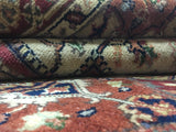 Pakistani Rug Hand Knotted Oriental Rug Semi-Antique Pakistan Serapi Oriental Area Rug 5'9 x 9'