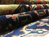 Pakistani Rug Hand Knotted Oriental Rug Semi-Antique Serapi Oriental Area Rug 8' x 9'10