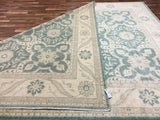 Pakistani Rug Hand Knotted Oriental Rug Very Fine Imperial Peshawar Oriental Area Rug 9'7x13'5