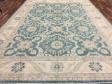 Pakistani Rug Hand Knotted Oriental Rug Very Fine Imperial Peshawar Oriental Area Rug 9'7x13'5