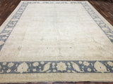 Pakistani Rug Hand Knotted Oriental Rug Very Fine Large Peshawar Oriental Rug 10'7 x 13'7