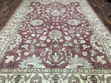 Pakistani Rug Hand Knotted Oriental Rug Very Fine Large Silk Peshawar Oriental Rug 9'9 X 14'5