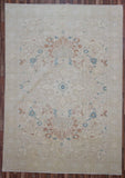 Pakistani Rug Hand Knotted Oriental Rug Very Fine Modern Artisan Peshawar Rug 9'9x13'9