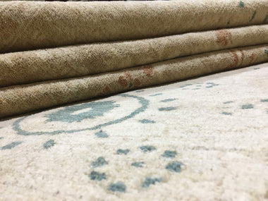 Pakistani Rug Hand Knotted Oriental Rug Very Fine Modern Artisan Peshawar Rug 9'9x13'9