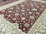 Pakistani Rug Hand Knotted Oriental Rug Very Fine Pakistan Peshawar Area Rug 10'1 x 14'
