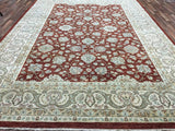 Pakistani Rug Hand Knotted Oriental Rug Very Fine Pakistan Peshawar Area Rug 10'1 x 14'
