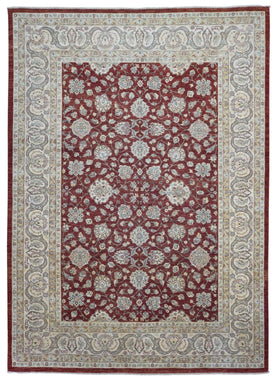 Pakistani Rug Hand Knotted Oriental Rug Very Fine Pakistan Peshawar Area Rug 10'1 x 14'