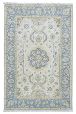 Pakistani Rug Hand Knotted Oriental Rug Very Fine Pakistan Peshawar Area Rug 3'10x5'9