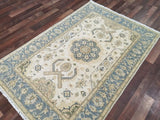 Pakistani Rug Hand Knotted Oriental Rug Very Fine Pakistan Peshawar Area Rug 3'10x5'9