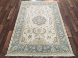 Pakistani Rug Hand Knotted Oriental Rug Very Fine Pakistan Peshawar Area Rug 3'10x5'9