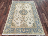 Pakistani Rug Hand Knotted Oriental Rug Very Fine Pakistan Peshawar Area Rug 3'10x5'9