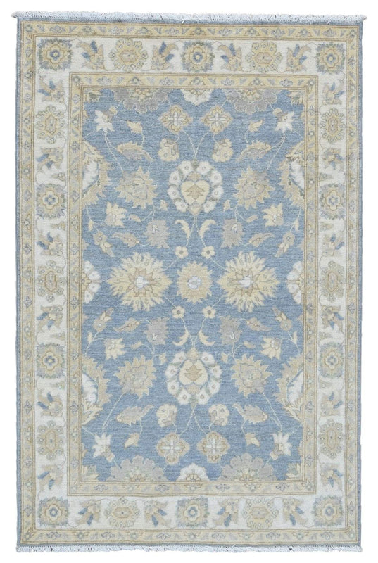 Pakistani Rug Hand Knotted Oriental Rug Very Fine Pakistan Peshawar Area Rug 3'10X6'