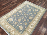 Pakistani Rug Hand Knotted Oriental Rug Very Fine Pakistan Peshawar Area Rug 3'9x5'8