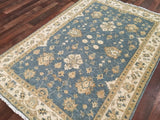 Pakistani Rug Hand Knotted Oriental Rug Very Fine Pakistan Peshawar Area Rug 4' x 5'8