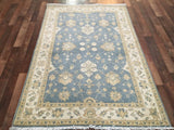 Pakistani Rug Hand Knotted Oriental Rug Very Fine Pakistan Peshawar Area Rug 4' x 5'8